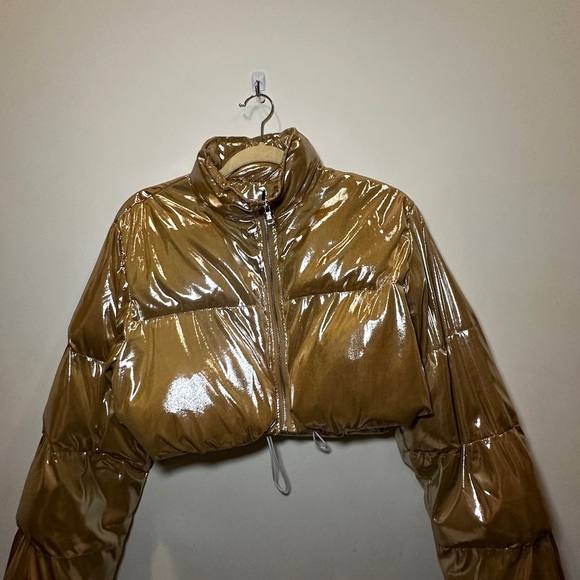 Gold Crop Jacket - Picture 7 of 7